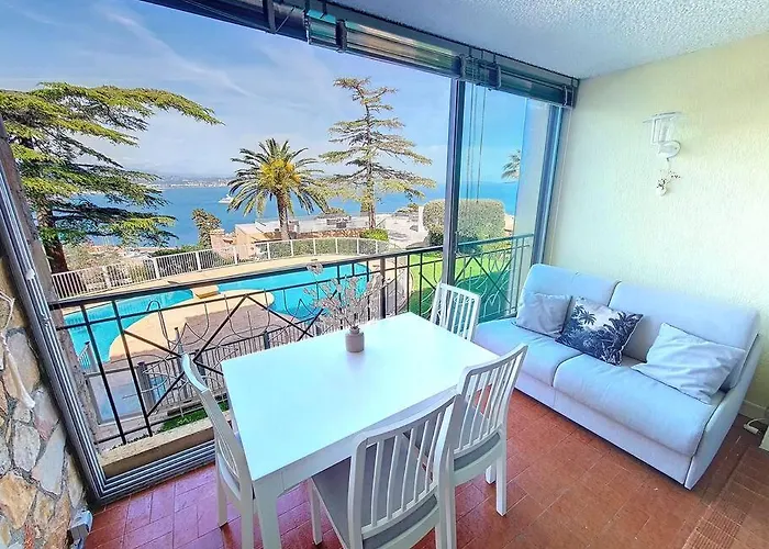 Vue baie à 5min de la plage 44m² avec parking